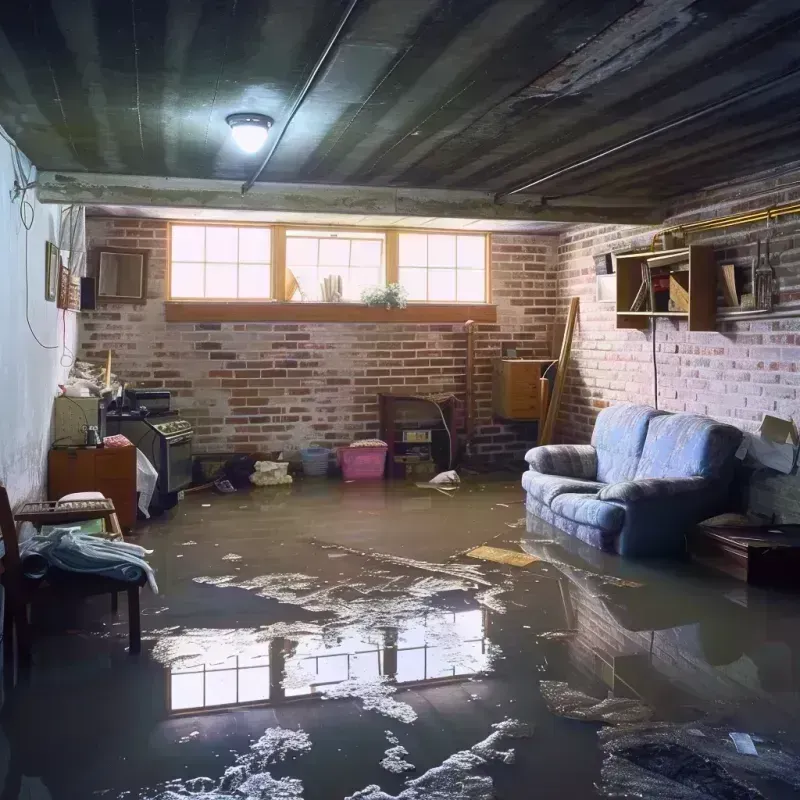 Flooded Basement Cleanup in Bowie County, TX